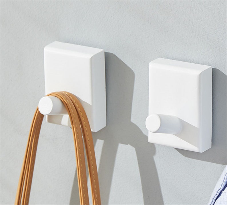 Modern Wood Hooks Floating Peg Hook Wall Hook Towel Hook Hat Rack Wall Hooks Modern Hanger Wood Coat Hook 4pcsset Single Organizer