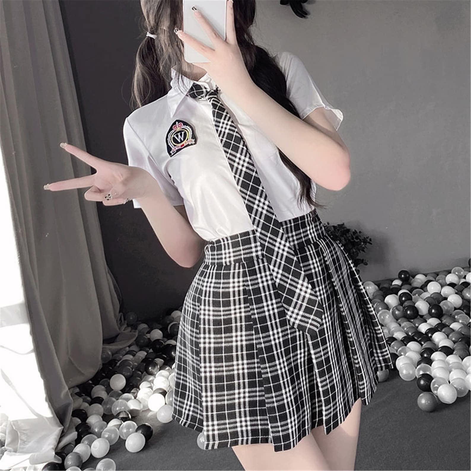 Sexy School Girls Uniform JK Maid Maid Uniform Suit Cosplay | Etsy