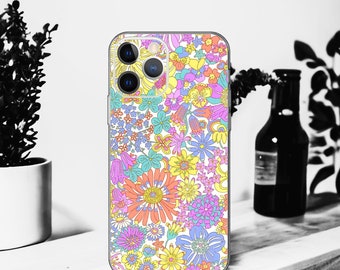 Liberty Rainbow Garden C iPhone Case