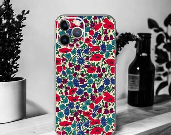 Poppy daisy N coque pour iPhone 15, 14, 13, 12, 11, X, XR, SE, 8, 7, 7+