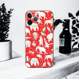 Coque souple Liberty Arthur’s Ark pour iPhone 16, 15, 14, 13, 12, 11, X, XR, SE, 8, 7