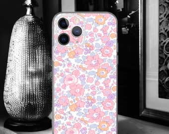 Coque Liberty Betsy Musk pour iPhone 15, 14, 13, 12, 11, X, XR, SE, 8, 7, 7+