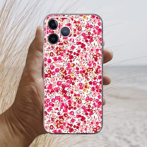 iPhone 17, 16, 15, 14, 13, 12, 11, 10, 8, SE case Liberty Wiltshire Ruby