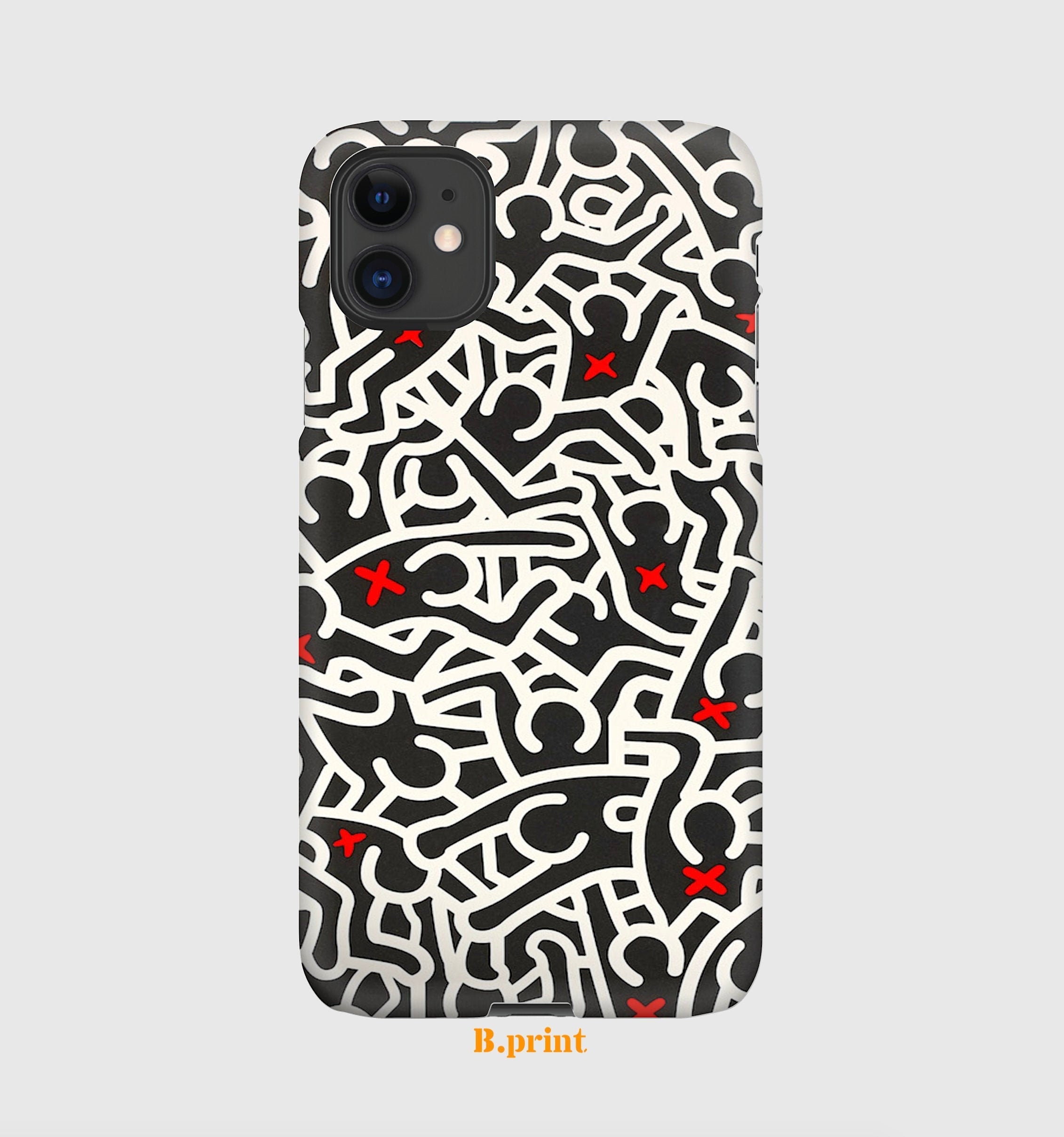 Keith Haring C Case For Iphone 14 13 12 11 Xxr Se 8 Etsy Keith Haring C Case For Iphone 14 13 12 11 Xxr Se 8 Etsy