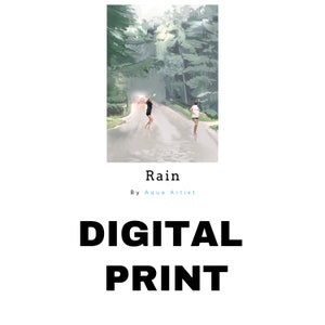 Rain | Digital print