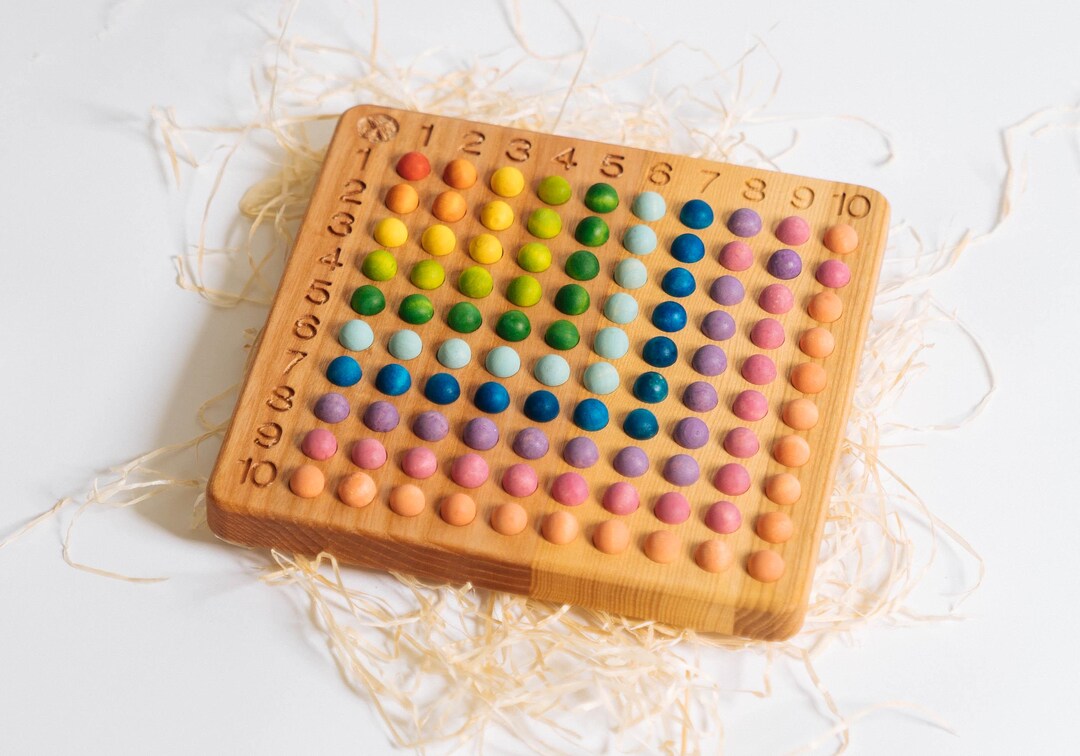 Math Color Set Rainbow Colors Learning and Math Set - Etsy