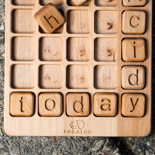 Scrabble Board Etsy