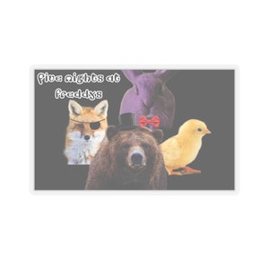 Five nights at freddys sticker