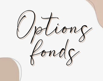 Options fonds