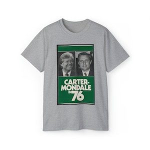 Carter/Mondale w koszulce z 76 r.