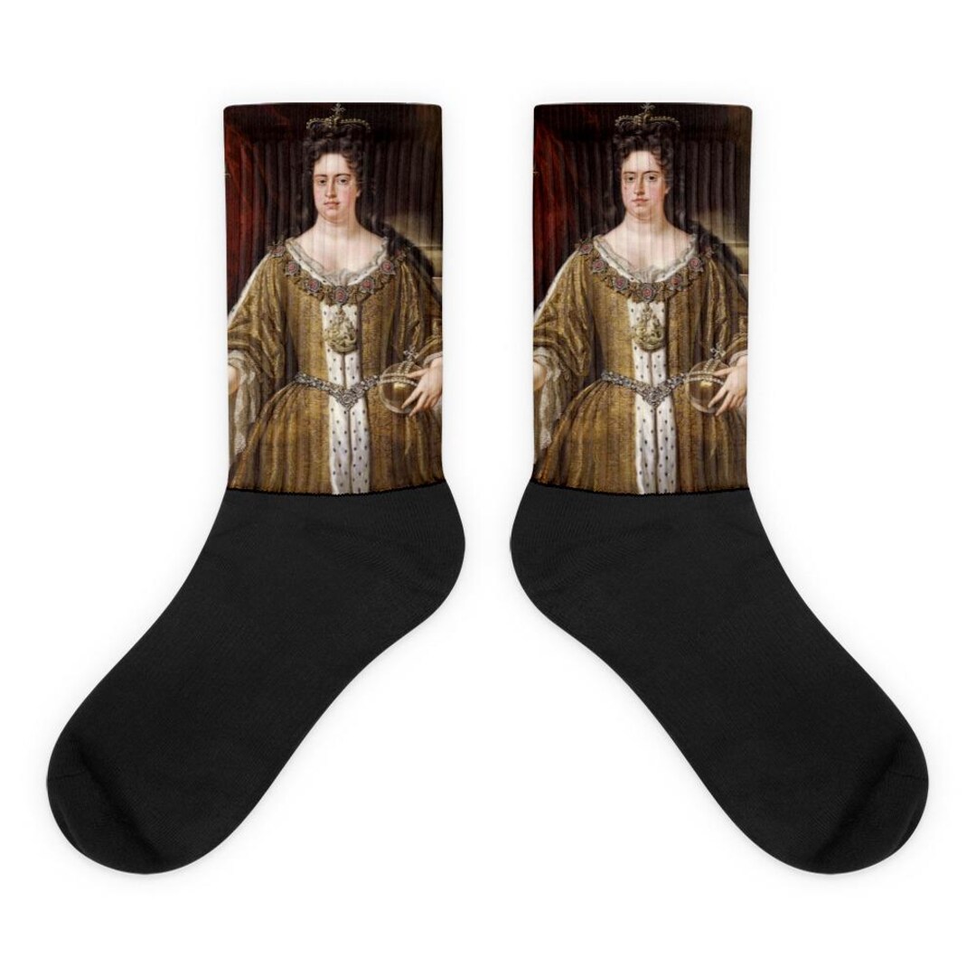 Queen Socks Queen Anne Socks - Etsy