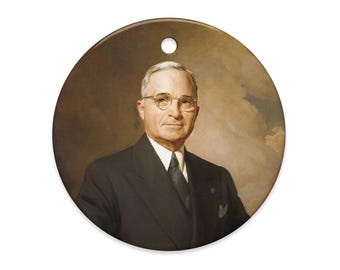 Harry S. Truman ceramic ornament