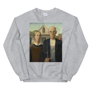American Gothic Sweatshirt (Grant Wood)