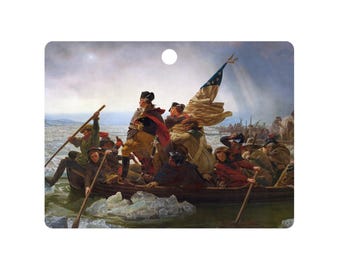 Washington Crossing the Delaware Metal ornament