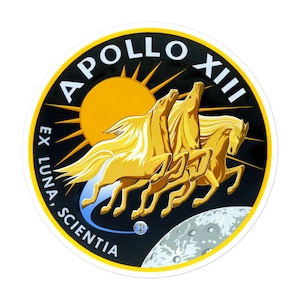 Pegatina del Apolo 13