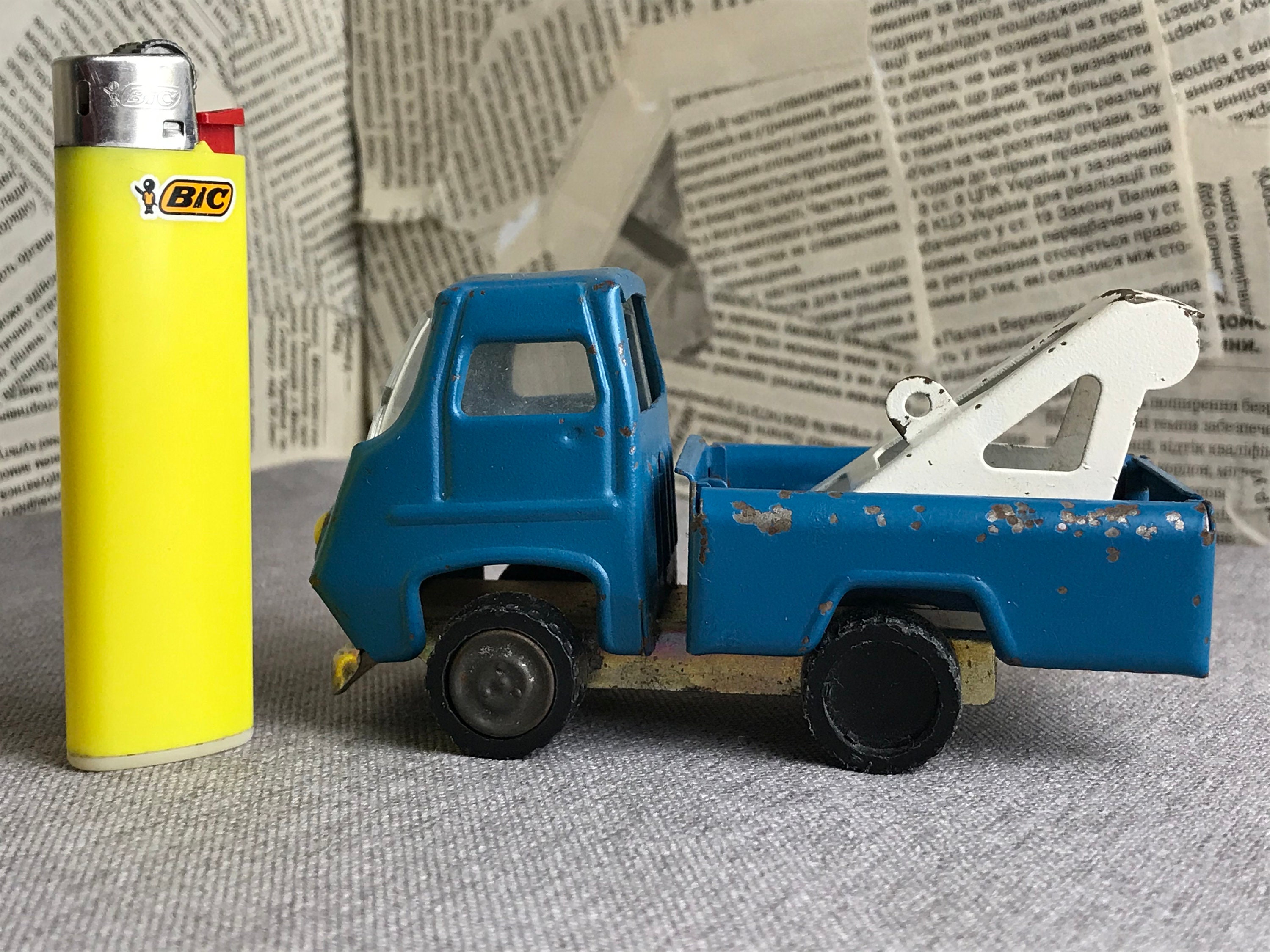 Vintage Toy Car. Metal Toy Truck. Made in USSR. Old Soviet Etsy