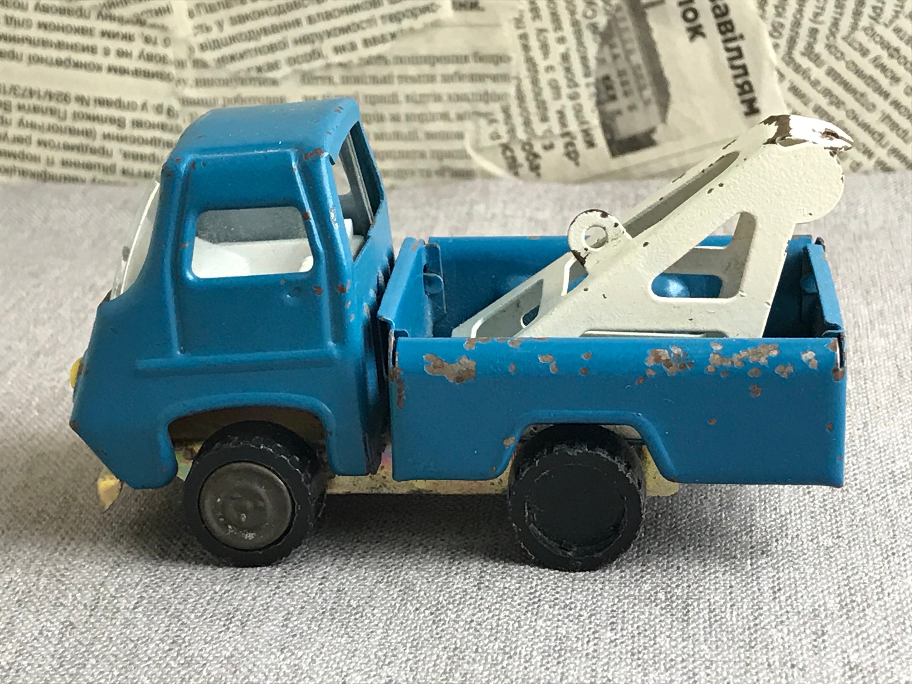 Vintage Toy Car. Metal Toy Truck. Made in USSR. Old Soviet Etsy