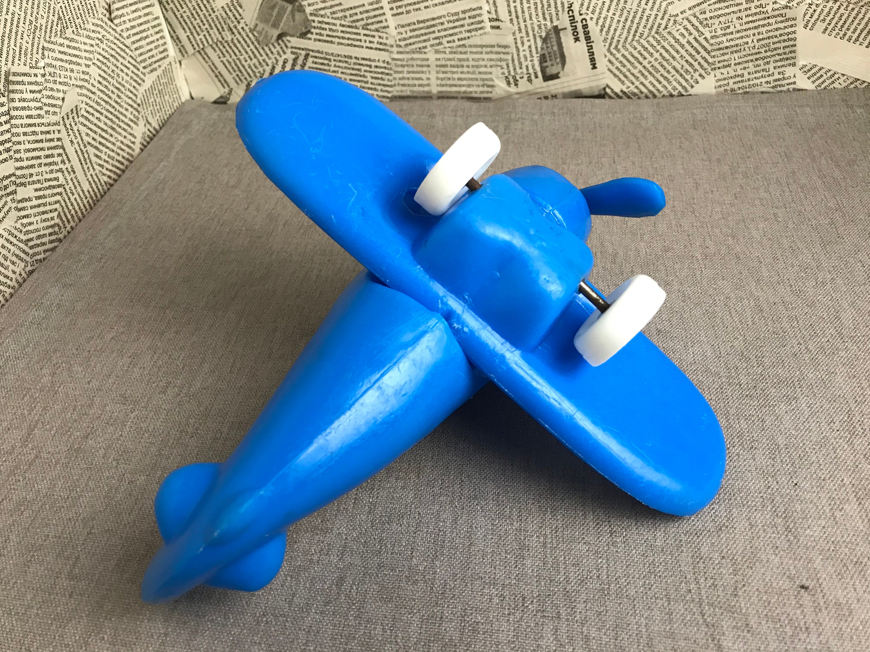 Toy Plane. Plastic Plane. an Old Toy. Aviation. Made in USSR. Etsy