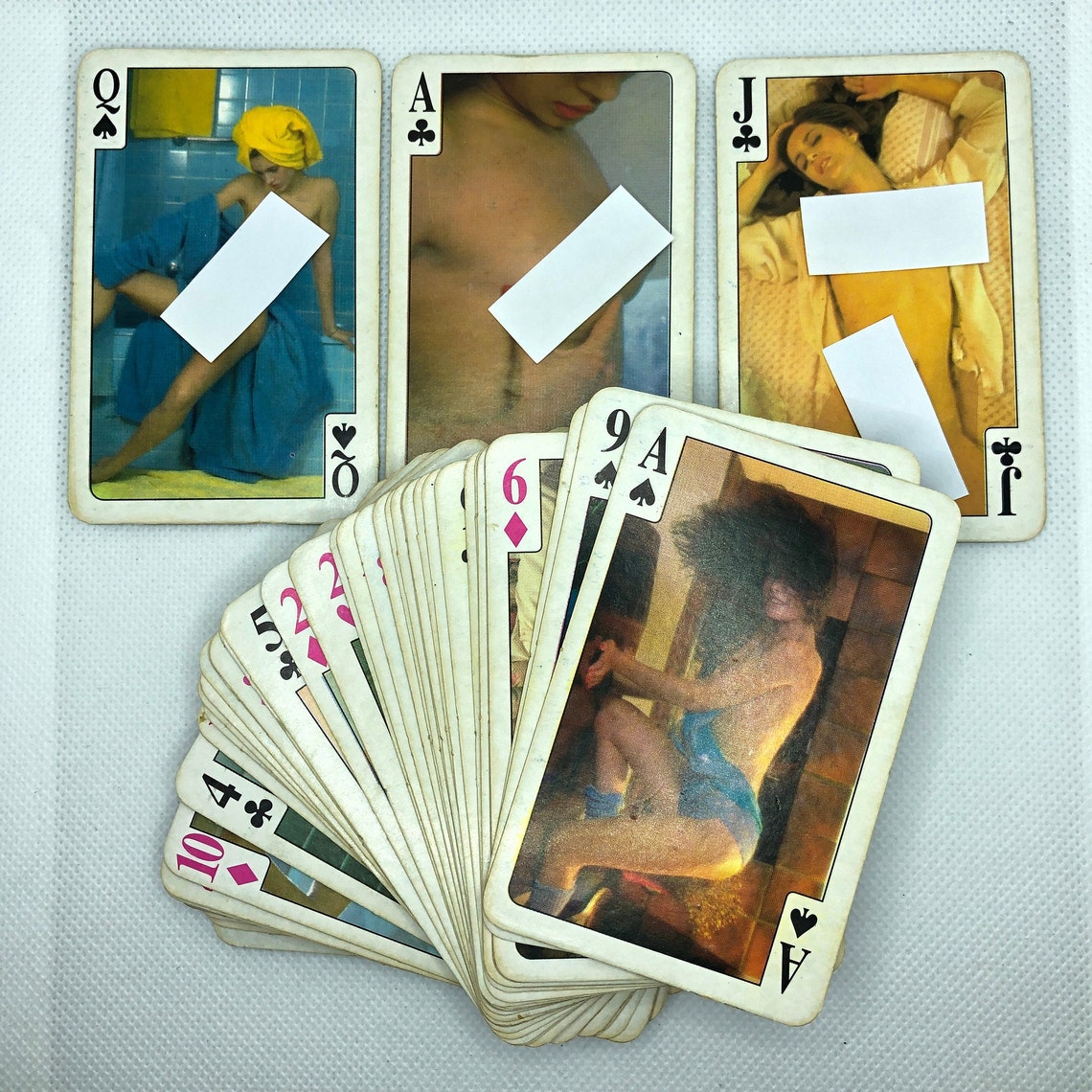 Vintage Adult Playing Cards Deck of Playing Cards Etsy UK