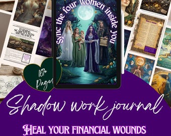 Shadow Work Journal for Abundance – Feminine Money Mindset & Manifestation Printable