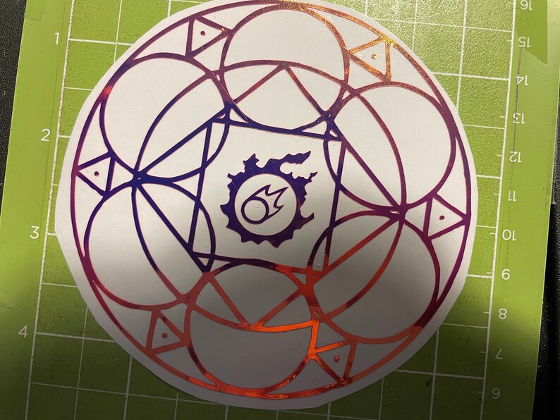 FFXIV BLM Ley Lines Vinyl Sticker Etsy UK FFXIV BLM Ley Lines Vinyl Sticker Etsy UK