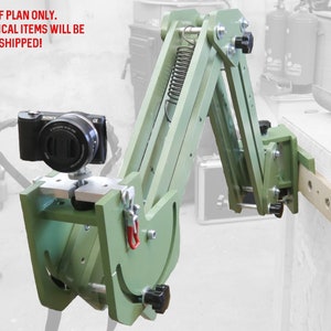 Wooden Camera Arm - DIY Plans