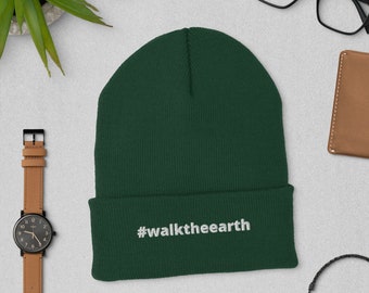 Cuffed Beanie - #walktheearth