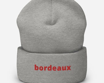 Cuffed Beanie bordeaux