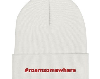 Cuffed Beanie - #roamsomewhere