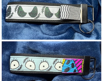 Jack/Sally Wristlet/Keychain