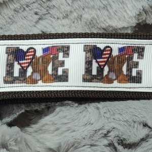 Love Military Keychain/Key Fob