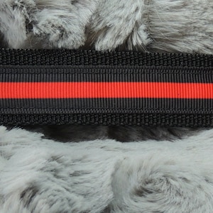 Thin Line Collection - Red Line Wristlet/Mini Keychain