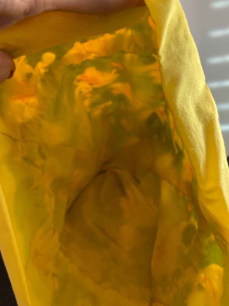Ducky Fabric Lined Reusable Washable Fabric Gift Bag
