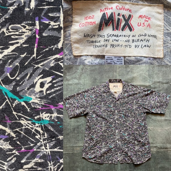 【2plan】Grow Vintage Dying Over Short Sleeve Milwaukee Gen II Men's Work Skin Large Gray Light Weight