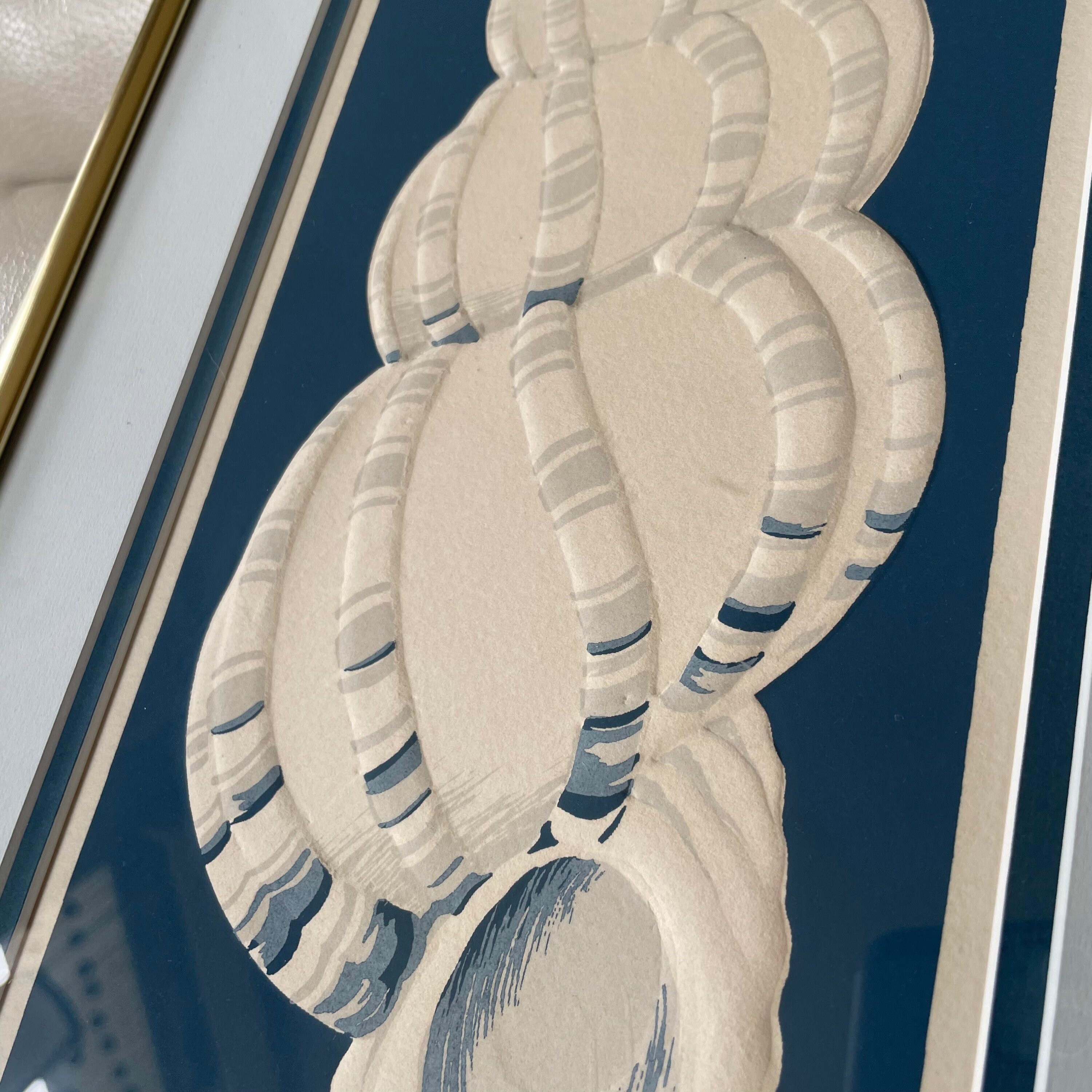 Wentle Trap Shell Serigraph Print by famed Artist Warren | Etsy