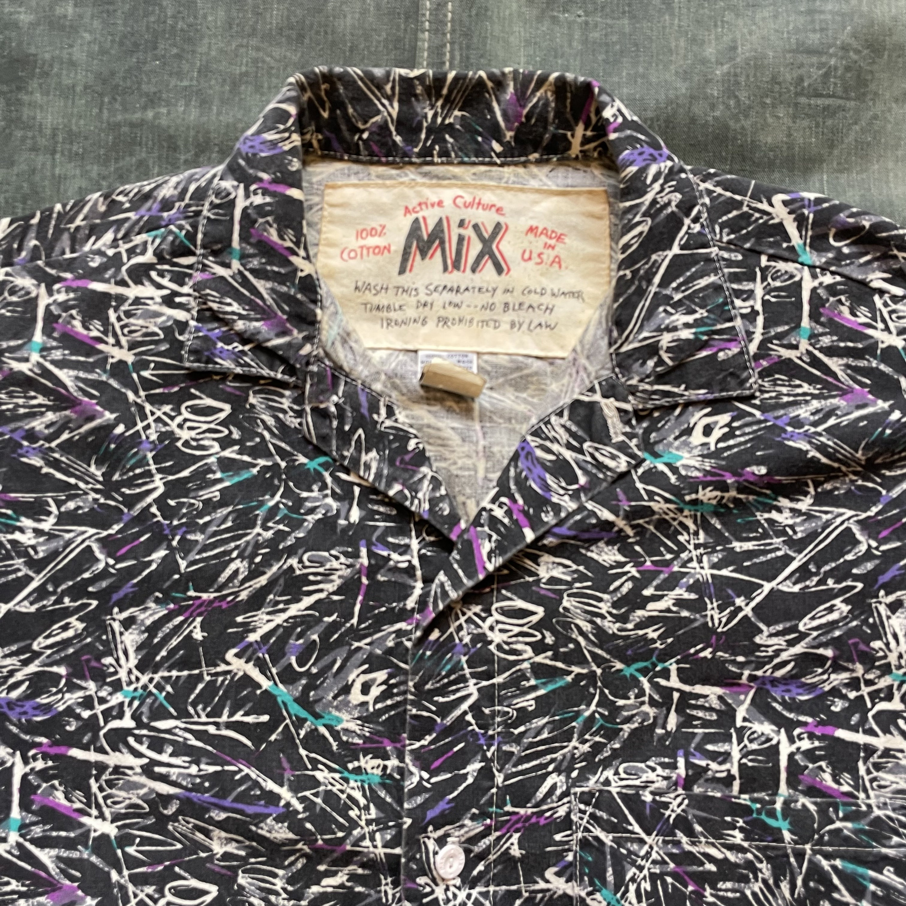 緑縞 80s makers broad stripe button down 緑縞 80s makers broad stripe button down BROAD STRIPE C R
