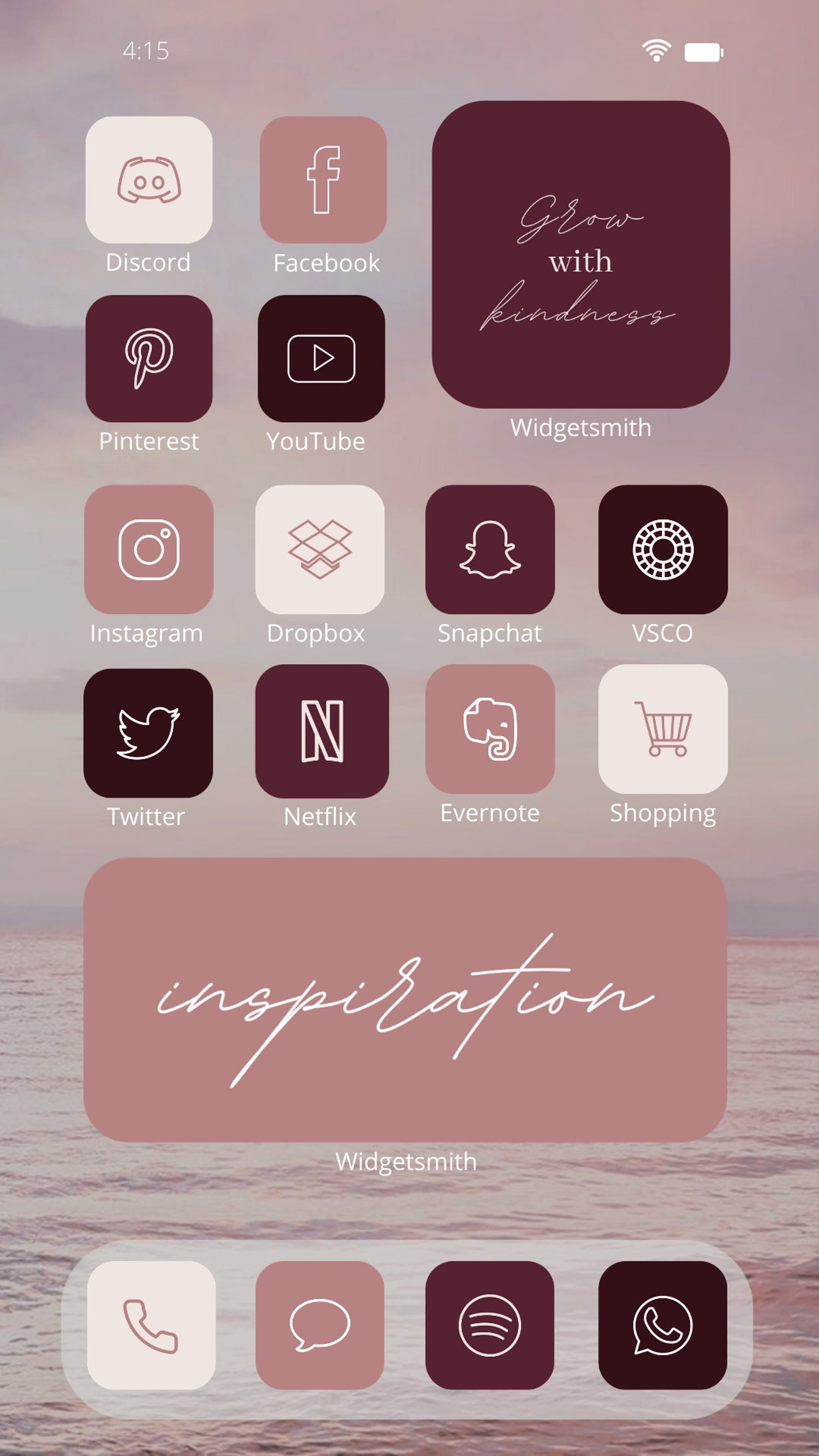 Ios 14 Beige Aesthetic 1200 App Icons Pack