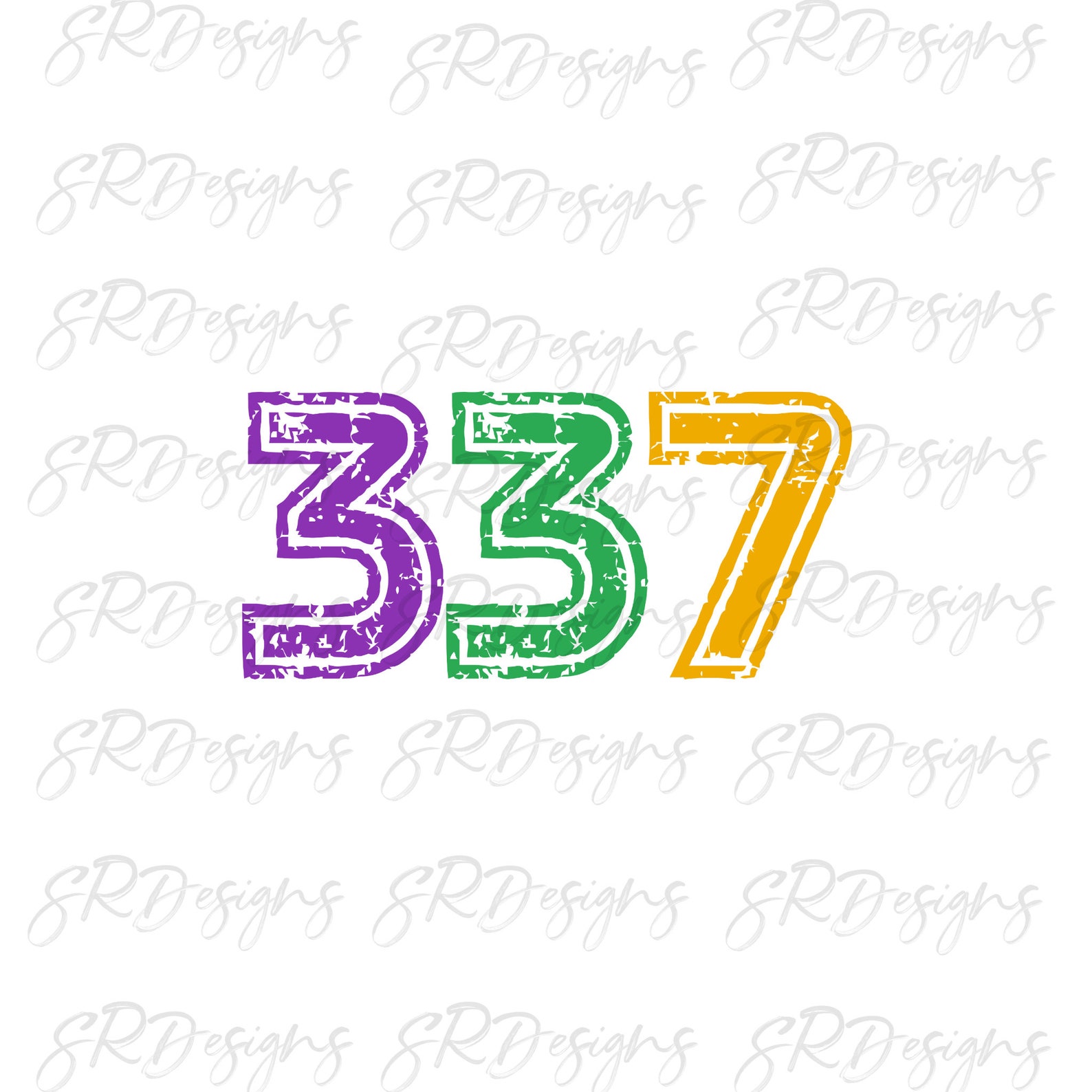 337 Area Code PNG Mardi Gras PNG Design Mardi Gras Etsy Australia