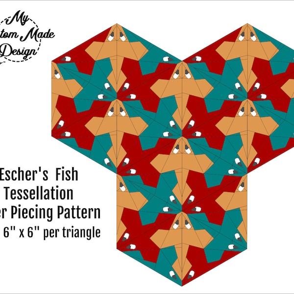Escher Quilt Pattern Etsy