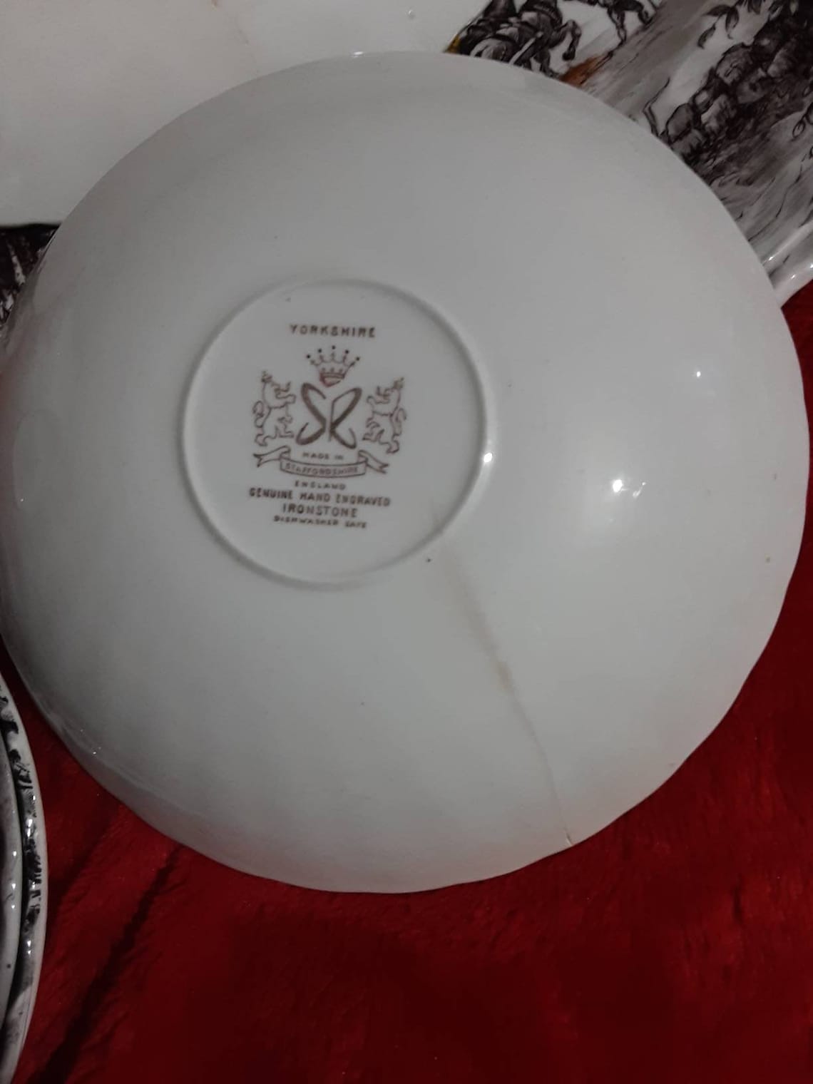 Yorkshire Ironstone Ceramic Dinnerware Set, 51 Piece Set Etsy