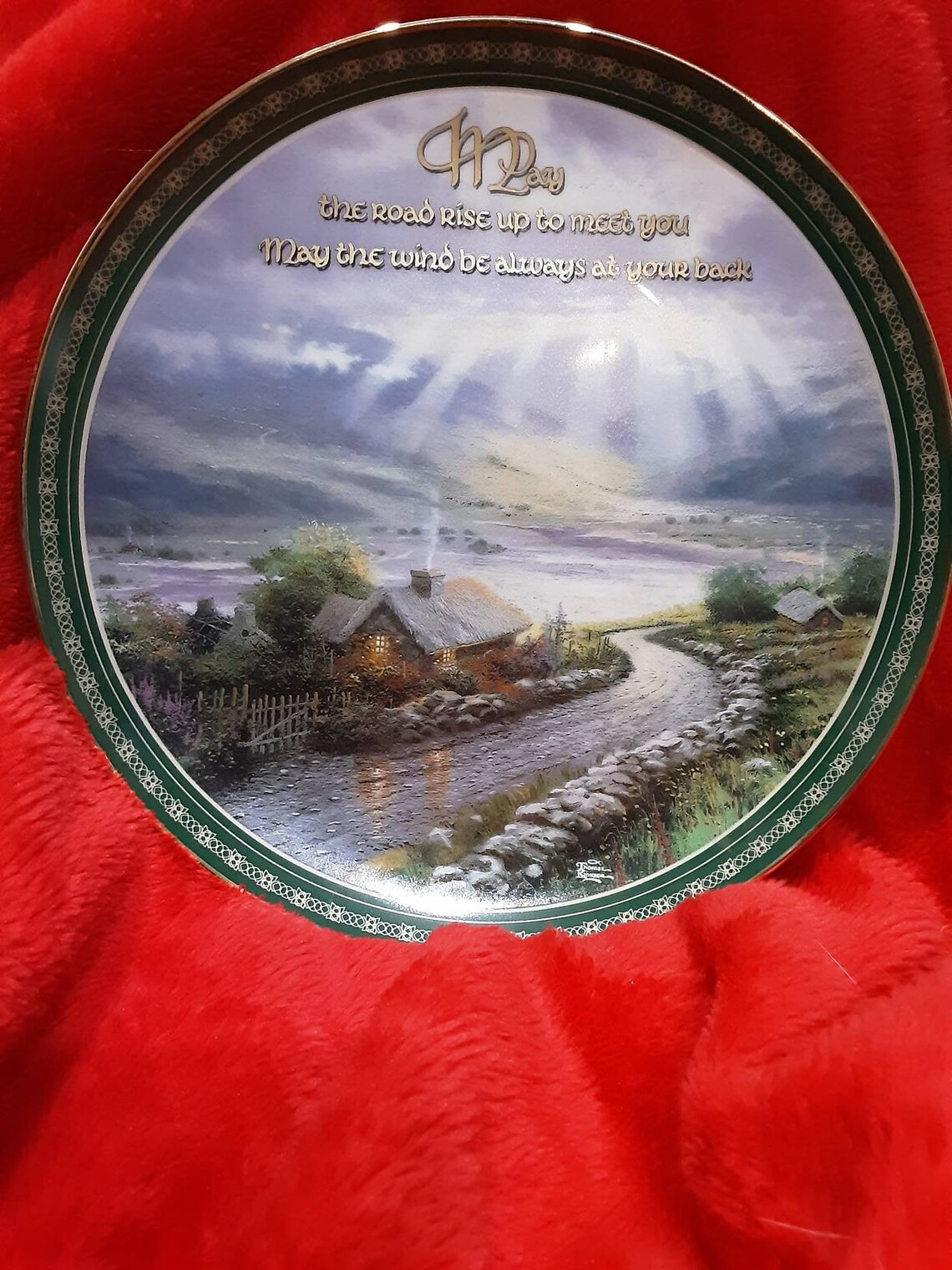 Vintage Thomas Kinkade Collectors Plate Etsy