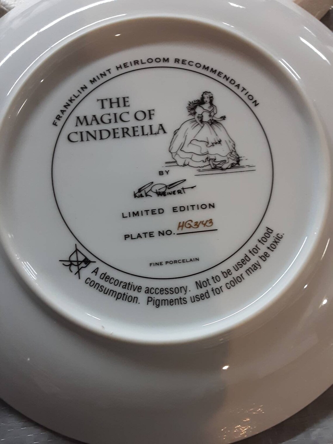 Franklin Mint Heirloom Collection Plate The Magic of Etsy