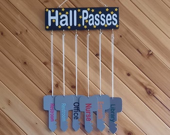 Classroom Hall Passes