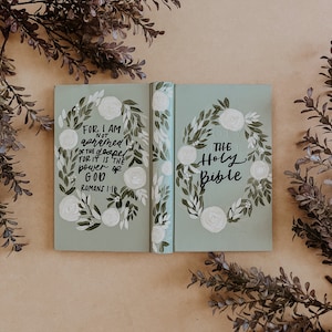 Hand Painted Regular Bible