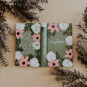 Hand Painted Regular Bible