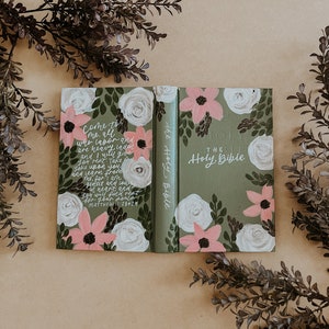 Hand Painted Regular Bible