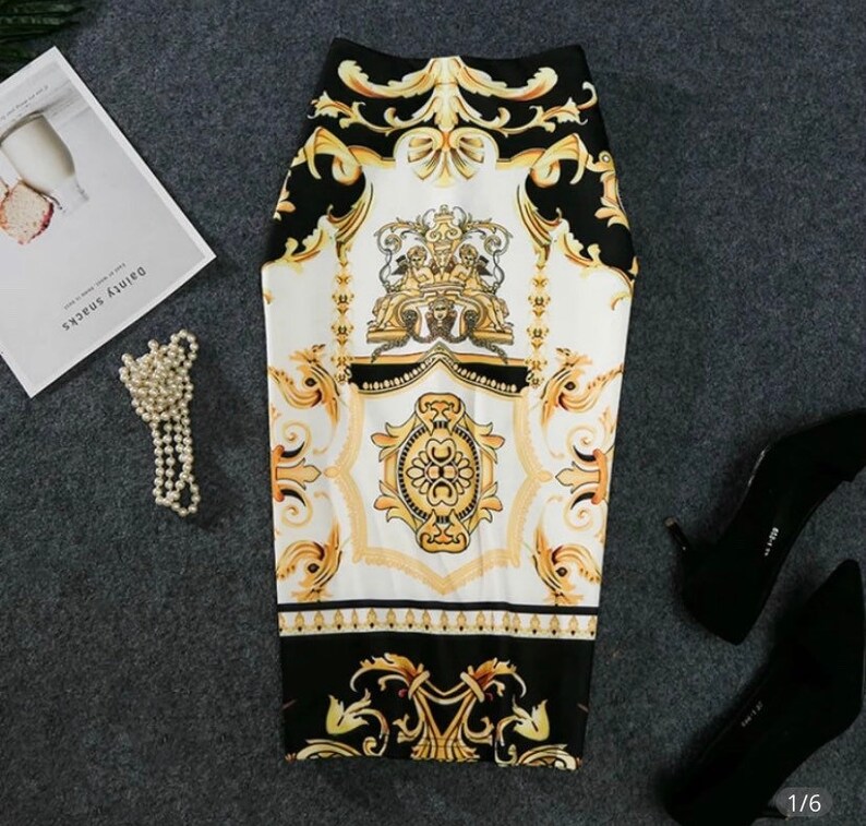 Women renaissance inspired skirt
