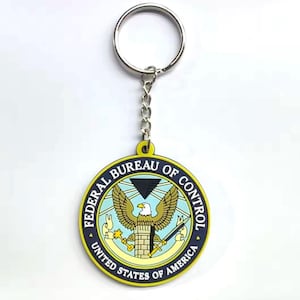 Federal Bureau of Control Keychain