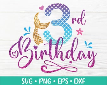 Free Free 281 Mermaid Family Birthday Svg SVG PNG EPS DXF File