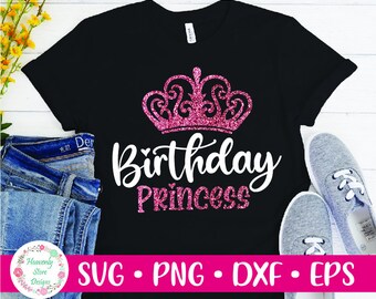 Free Free 210 Princess Birthday Shirt Svg SVG PNG EPS DXF File